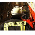 Frecher Feuerwehrmann